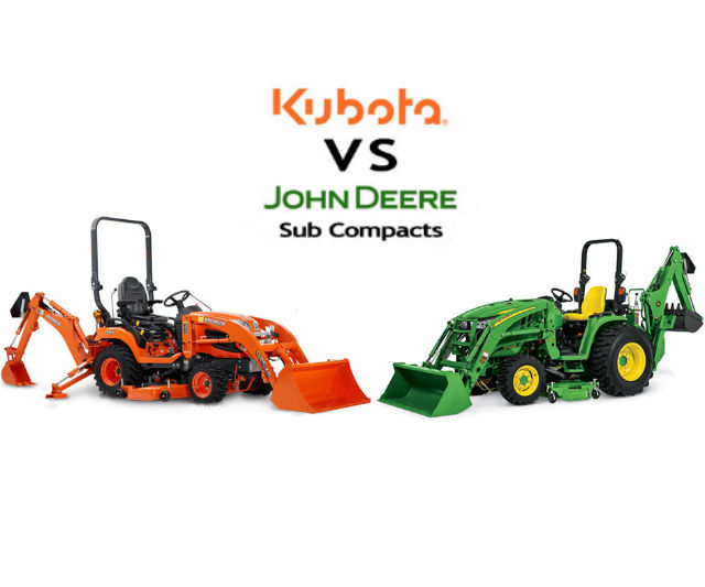 Kubota Tractor Size Chart