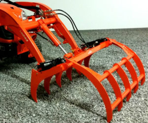 Wicked Grapple Rake for Kubota BX Tractors