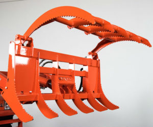 Wicked Root Rake Grapple For Kubota BX