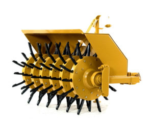 Independent Wheel Lawn Aerator With Alternating Depth Tines